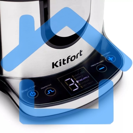 Соковыжималка центробежная Kitfort KT-1120 800Вт стальной/черный-4