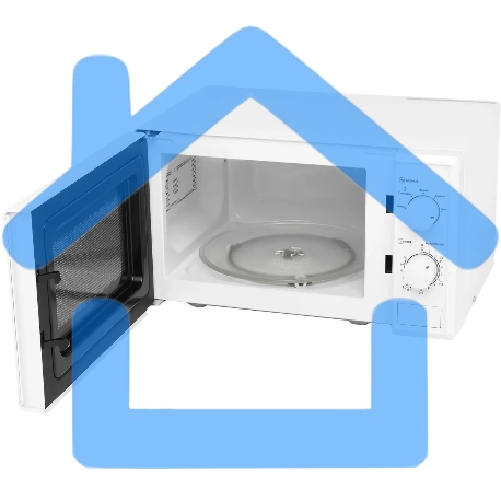 Микроволновая печь SunWind SUN-MW051 белый, 20 л, 700 Вт, переключатели - поворотный механизм-6