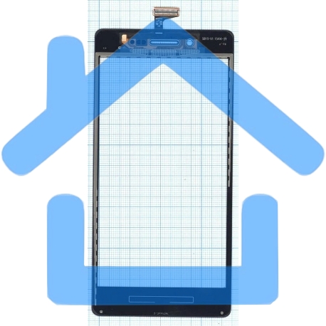 Сенсорное стекло (тачскрин) для OPPO Neo 7, черное-1