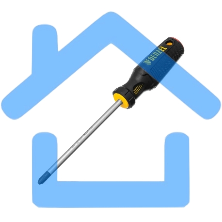 Отвертка Denzel PH3х150 мм, S2, 3к рукоятка