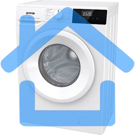 Стиральная машина Gorenje W1NHPI60SCS белый, загрузка фронтальная 6 кг, 1000 об/мин., класс: А-21