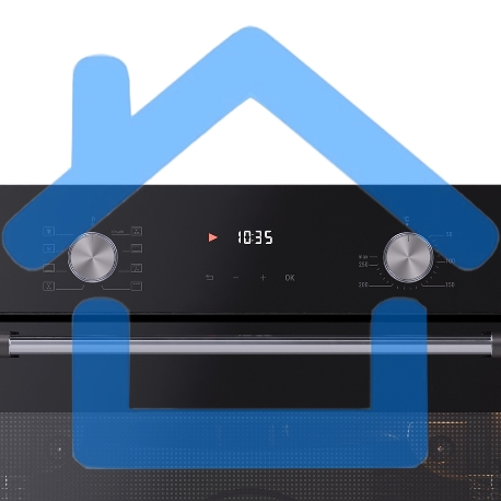 Электрический духовой шкаф LEX EDP 680 BL MAX, встраиваемый, черный-2