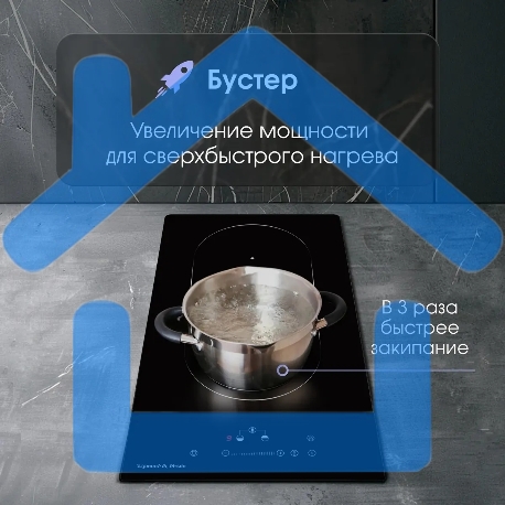 Индукционная варочная панель Zigmund & Shtain CI 35.3 B независимая, черный-2