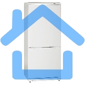 Холодильник Atlant ХМ-4008-022 белый двухкамерный 163/63л морозилка снизу