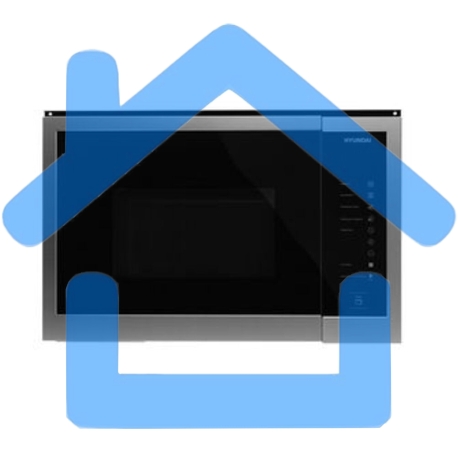 Микроволновая печь встраиваемая Hyundai HBW 2560 IX нержавеющая сталь/черный, 25 л, 900 Вт, переключатели - сенсор-3