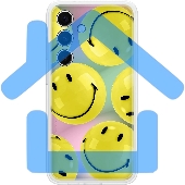 Чехол (клип-кейс) для Samsung Galaxy S24+ Flipsuit Case S24+ желтый/прозрачный (EF-MS926CYEGRU)