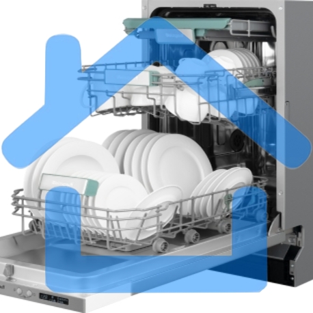 Встраиваемая посудомоечная машина Weissgauff BDW 4533 D Timer Floor, серый, 44.8 см, 10 компл., 47 дБ, класс A+++-4
