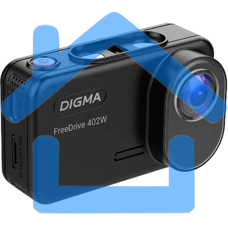 Видеорегистратор Digma FreeDrive 402W черный 8Mpix 2160x3840 170гр. SA 223-14