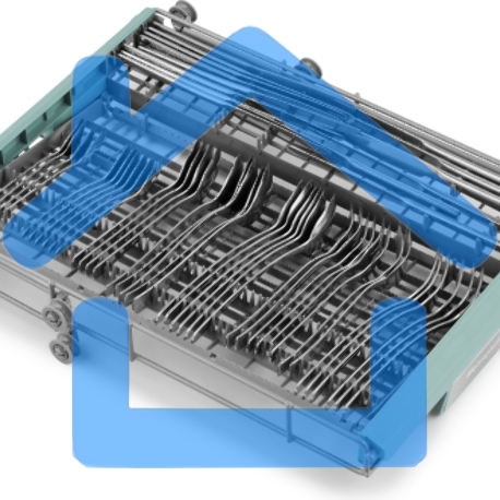 Встраиваемая посудомоечная машина Weissgauff BDW 4533 D Timer Floor, серый, 44.8 см, 10 компл., 47 дБ, класс A+++-3