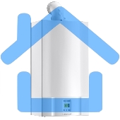 Котел De Dietrich ZENA MS 24 FF газовый настенный 24 кВт одноконтурный с закрытой камерой сгорания