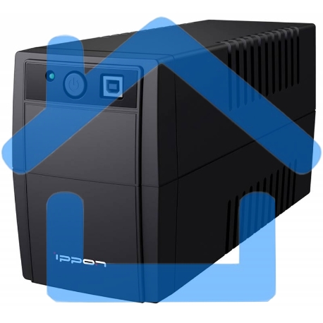 Источник бесперебойного питания Ippon Back Basic 1050 Euro 600Вт 1050ВА черный