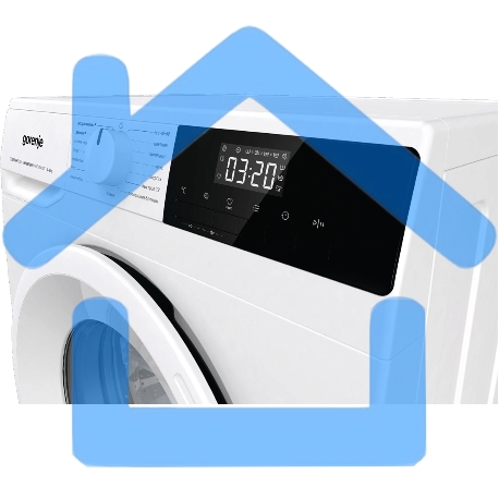 Стиральная машина Gorenje W1NHPI60SCS белый, загрузка фронтальная 6 кг, 1000 об/мин., класс: А-27