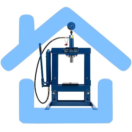 Пресс гидравлический Stels 52305 настольный с манометром, 10 т-8