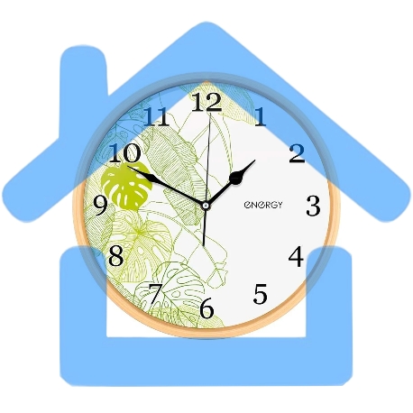 Часы настенные кварцевые Energy модель ЕС-108 круглые