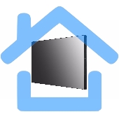 Панель LG 49VL5PJ-A черный, 49 