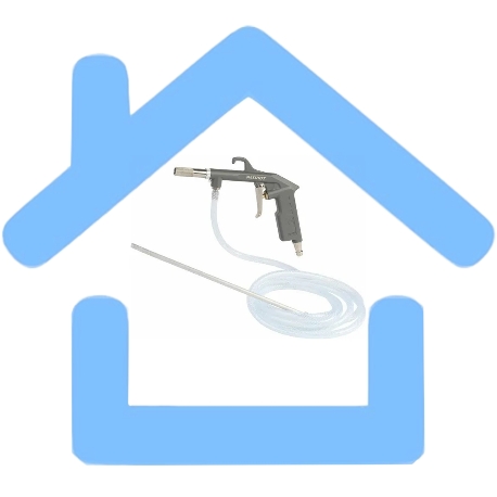 Пистолет пескоструйный для пневмоинструмента Patriot GH 166B 300л/мин 2м серый-4