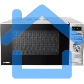 Микроволновая печь Centek CT-1586 серебристый, 20 л, 700 Вт, поворотный механизм/кнопки