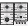 Газовая варочная панель Gorenje GT642SYW, 4 конфорки, закаленное стекло, белый