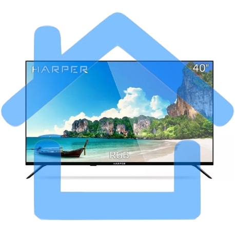 Телевизор Harper 40