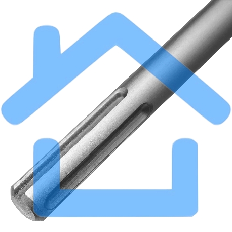 Зубило Denzel плоское, 18 х 25 х 400 мм, 40Cr, SDS MAX-2