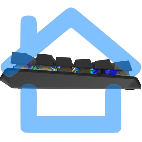 Клавиатура A4Tech Fstyler FS100 Neon проводная, USB, черный-9