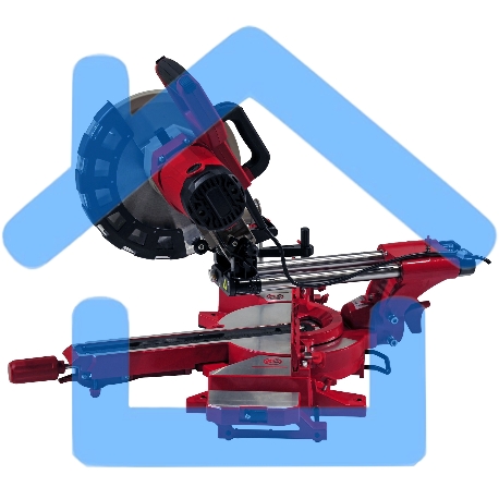 Торцовочная пила Elitech ПТ 825К (E2006.006.00) 1800Вт 4500об/мин d=255мм-2