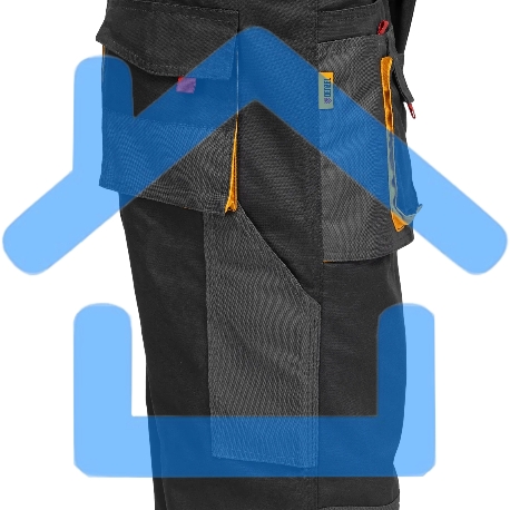 Брюки профессиональные рабочие Denzel 65% полиэстер 35% хлопок, XXL-13