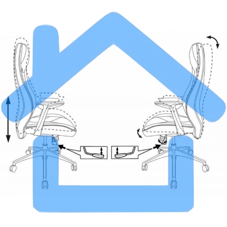 Кресло руководителя Бюрократ _Zen/Brown коричневый, кожа, крестовина алюминий-14