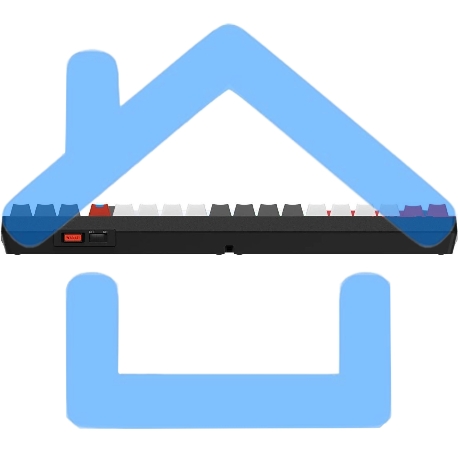 Клавиатура A4Tech Bloody WS87 Naraka беспроводная USB, Bluetooth/Радиоканал черный/красный-11