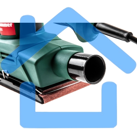 Шлиф.машинка плоская Hammer Flex PSM180 180Вт 12000об/мин 90*187мм-5