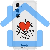 Чехол (клип-кейс) для Samsung Galaxy S24+ Flipsuit Case S24+ белый/прозрачный (EF-MS926CWEGRU)