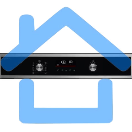 Электрический духовой шкаф Electrolux с конвекцией, приготовление на пару, объем 72 л, 10 режимов, автопрограммы, очистка пиролитическая, 3 стекла в дверце, направляющие проволочные + телескопические (1 уровень)-1