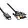 Кабель HDMI to DVI-D (19M -25M) 2м, TV-COM <LCG135E-2M>