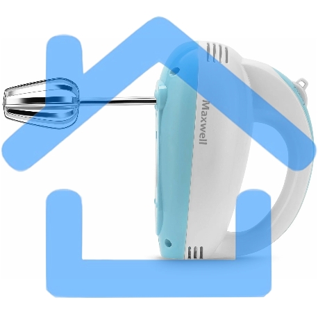 Миксер Maxwell MW-1360(W) Мощность 300 Вт.5 скорост. режимов.Номинальная потребляемая мощность 120 В-8