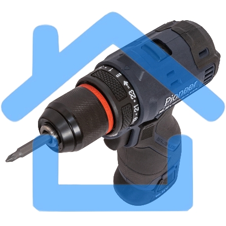 Дрель-шуруповерт аккумуляторная Pioneer CD-E1602BL-12C-6