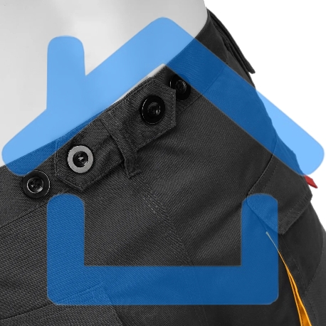 Брюки профессиональные рабочие Denzel 65% полиэстер 35% хлопок, XXL-9