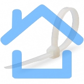 Нейлоновые стяжки FORTISFLEX КСС 5х400 мм белый 100 штук 49787