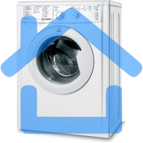 Стиральная машина Indesit IWSB 5085 CIS белый, загрузка фронтальная 5 кг, 800 об/мин., класс: А