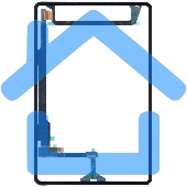 Сенсорное стекло (тачскрин) для Huawei MatePad Pro, черное