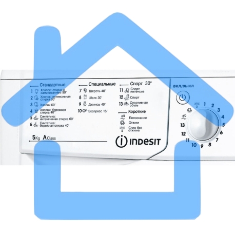 Стиральная машина Indesit IWSB 5085 CIS белый, загрузка фронтальная 5 кг, 800 об/мин., класс: А-1