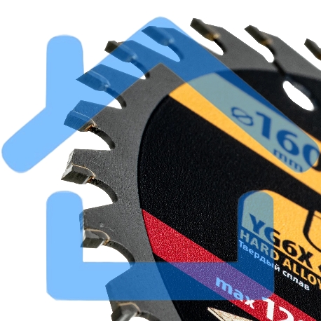 Пильный диск по дереву Denzel ф160 х 20 мм, 36 зубьев 733217-9