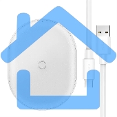 Беспроводное зарядное устройство Baseus WXGD-02 Jelly wireless charger 15W White