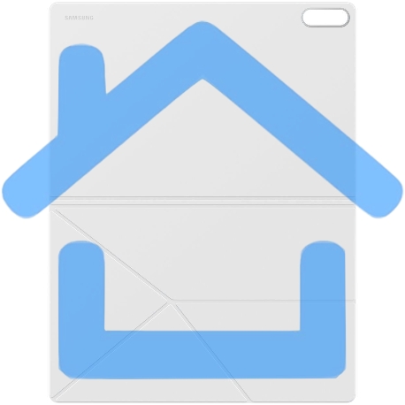 Чехол Samsung для Samsung Galaxy Tab S11 Ultra Book Cover поликарбонат белый (EF-BX930PWEGRU)-8