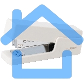 Степлер Deli ENS084 Nusign 24/6 26/6 (20 листов) белый, 100 скоб, коробка