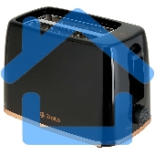 Тостер DELTA DL-6901 черный, 650 Вт