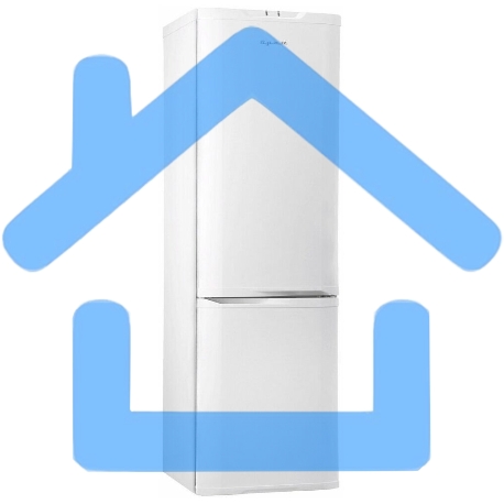 Холодильник ОРСК-161 B белый двухкамерный 280/85л морозилка снизу