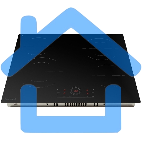 Электрическая варочная панель DeLonghi VITTORIO 2E1F CR Hi Light, независимая, черный-3