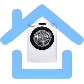 Стиральная машина CANDY Smart Pro CSH44183D/2-07 белый, загрузка фронтальная 8кг, 1200 об/мин., класс: A