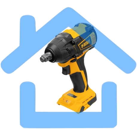 Гайковерт ударный аккумуляторный бесщет CIW-IB-300-0, Li-ion, 18В, 300НмDenzel