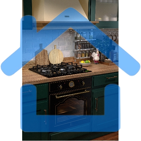 Духовой шкаф Электрический LEX EDM 6070С BL черный, встраиваемый-2